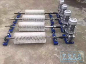 輸送帶清掃器毛刷輥
